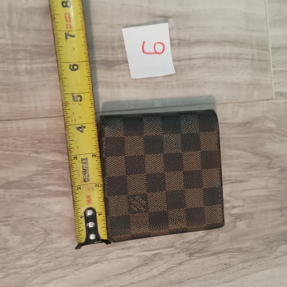 Louis Vuitton MARCO Wallet Billfold Damier Ebene VIntage Authentic - Picture 10 of 11
